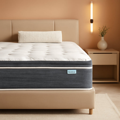 Full Size Mattress 12 Inch, Cooling Hybrid Mattress in a Box