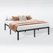 16 Inch Full Bed Frame, under Bed Storage, Black
