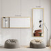 Full Length Floor Mirror, Body Standing Wall Mirror