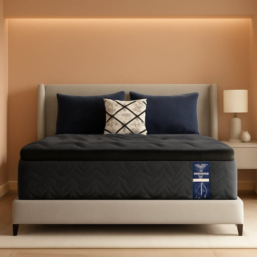 Upgraded Luxury 12 Inch Hybrid Twin Size Mattress in a Box, Medium Firm