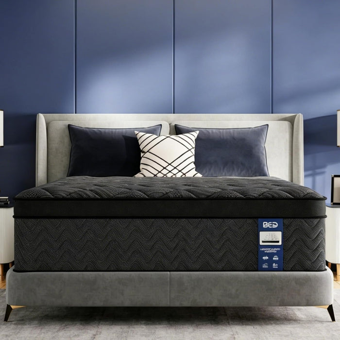 Upgraded Luxury 12 Inch Hybrid Twin Size Mattress in a Box, Medium Firm