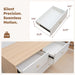 White Baby Dresser for Bedroom, 6 Drawer Organizer for Closet Storage