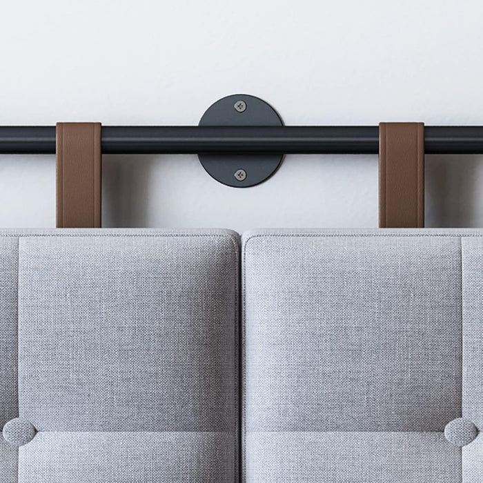 Headboard for King Size Bed, Wall Mounted Headboard with Fine Linen Upholstery and Button Tufting, Adjustable Heigh Headboard for Bedroom (Grey, King)