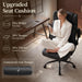 Office Chair, Leather Ergonomic Computer Desk Chair with Rocking