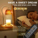 Candle Warmer Lamp with Timer, Dimmable Electric Candle Warmer Melter, Fragrance Candle Holders for Home Decoration Gift for Women, Dark-Orange