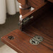 Mission Office Desk, Solid Wood, with Drop Front Keyboard Drawer, Mission Oak, 82410