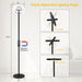 Floor Lamp 75InchTall With Rotatable Ring Illumination