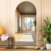 71" X 32" Arched Full Length Mirror on Wheels