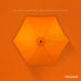 10Ft Outdoor Patio Umbrella, Outdoor Table Umbrella, Yard Umbrella, Market Umbrella with 6 Sturdy Ribs, Push Button, Tilt and Crank - Orange