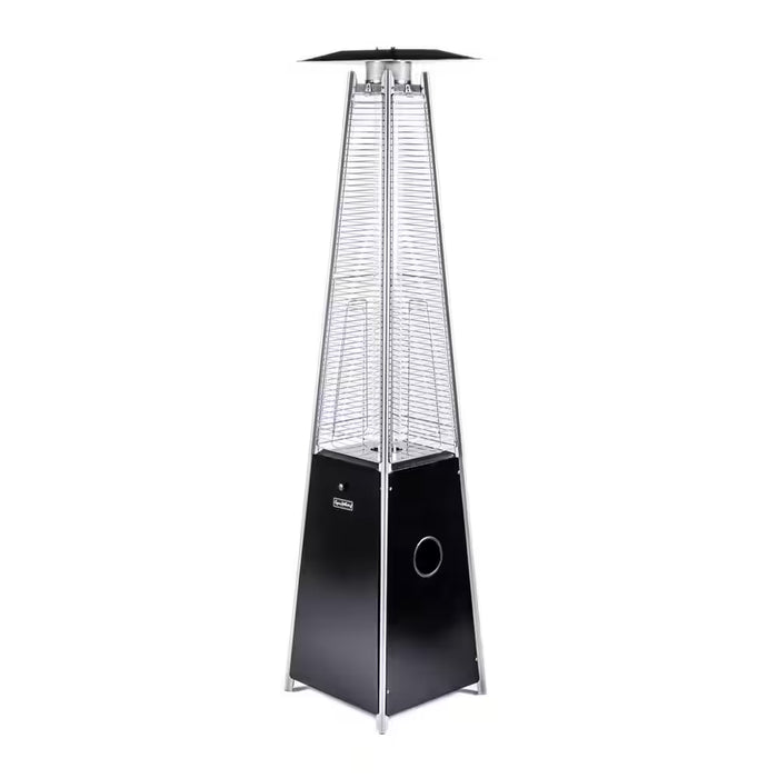 40,000 BTU Hammered Black Propane Outdoor Flame Patio Heater