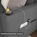 87Inch MultiFunctional Velvet Sleeper Sofa With Storage