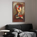 Homme III Mixed Media Iron Hand Painted Dimensional Wall Art, 48" X 32" X 2.2", Ready to Hang