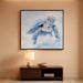 Coastal Sea Turtle Hand Painted Textured Canvas Wall Art