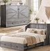 57Inch Murphy CabinetBedSeriesLine USBChargingPlus