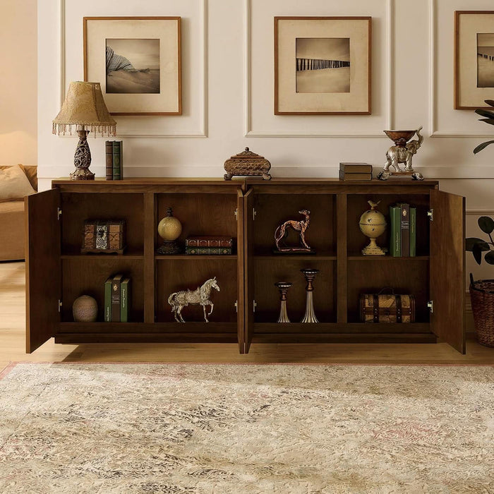 39" Small Sideboard Buffet Cabinet,Narrow Entryway Storage Cabinet