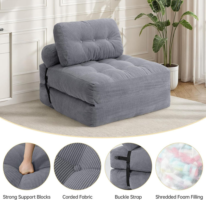 Folding Sofa Bed Convertible Chair for Small Spaces - ShipItFurniture