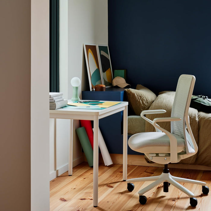 Functional Home Office Desk with Rounded Corners and Cable Notch - ShipItFurniture