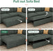 Green Corduroy Sectional Sleeper Sofa With Storage - ShipItFurniture