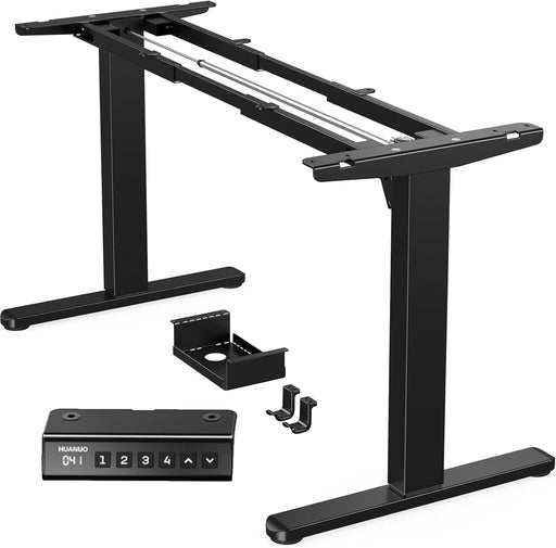 Heavy - Duty Adjustable Standing Desk Frame for Home Office - ShipItFurniture