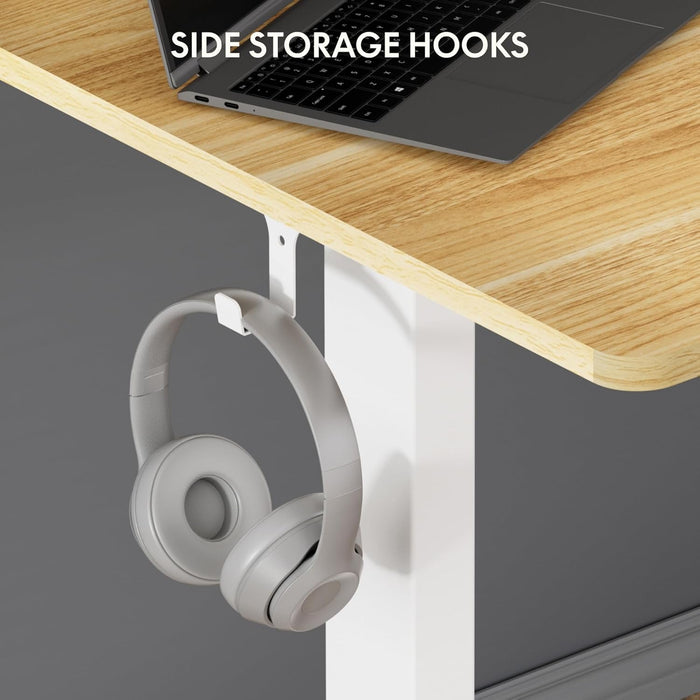 Height Adjustable Electric Sit Stand Desk for Home - ShipItFurniture