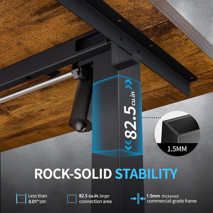 Height Adjustable Electric Standing Desk for Home Office - ShipItFurniture