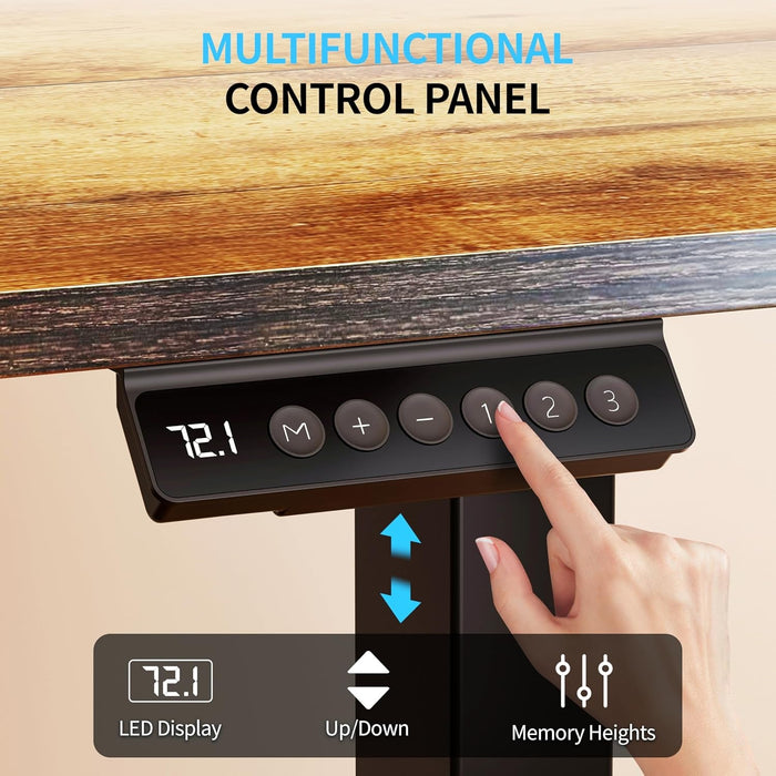 Height Adjustable Electric Standing Desk for Home Office - ShipItFurniture