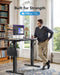 Height Adjustable Electric Standing Desk with Cable Management - ShipItFurniture