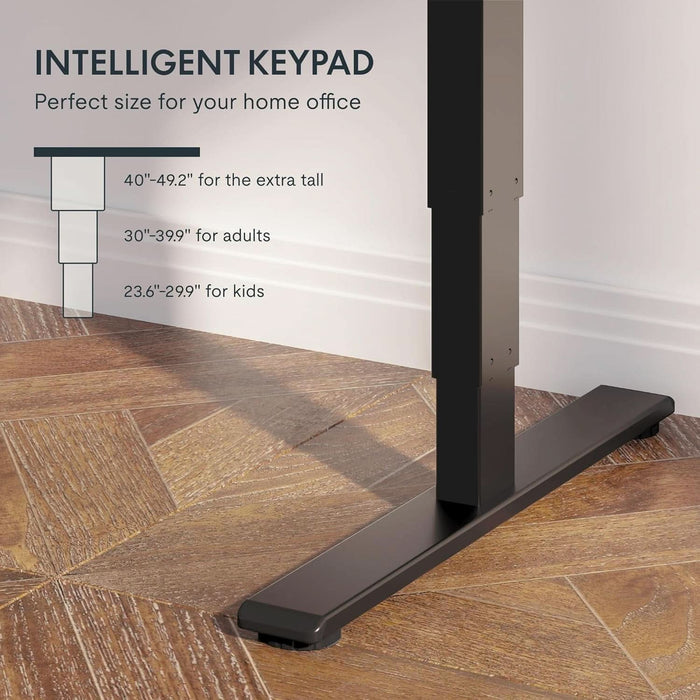Height Adjustable Electric Standing Desk with Ergonomic Workspace - ShipItFurniture