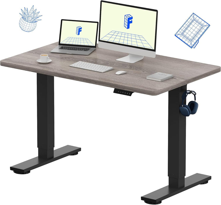 Height Adjustable Electric Standing Desk with Smooth Surface - ShipItFurniture