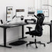 Height Adjustable L Shaped Standing Desk With Spacious Surface - ShipItFurniture