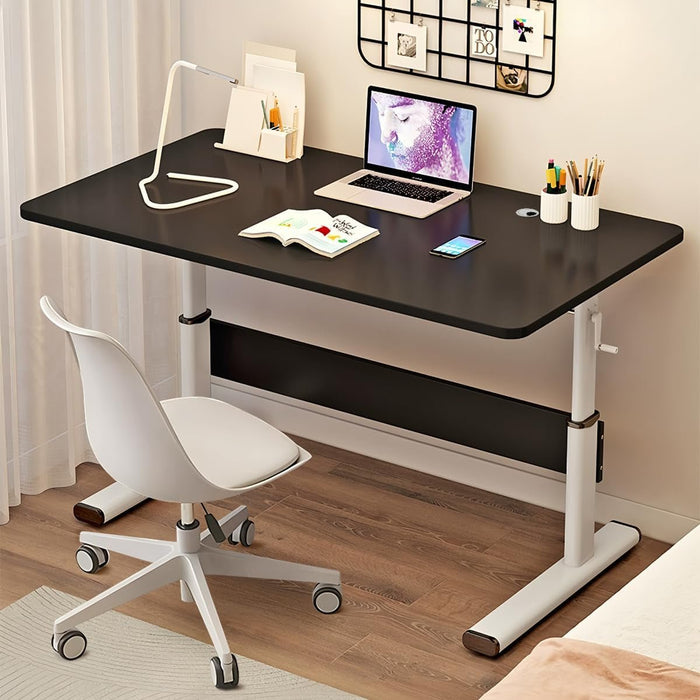 Height Adjustable Manual Standing Desk for Home Office - ShipItFurniture