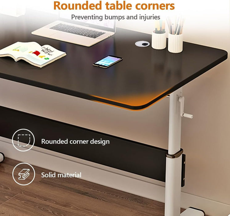 Height Adjustable Manual Standing Desk for Home Office - ShipItFurniture