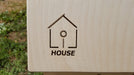 Lil HOUSE Montessori Wooden Playhouse, S Size; Garden House; Kids Party; Indoor Playhouse; Outdoor Playhouse; Play House; Toy House; Natural