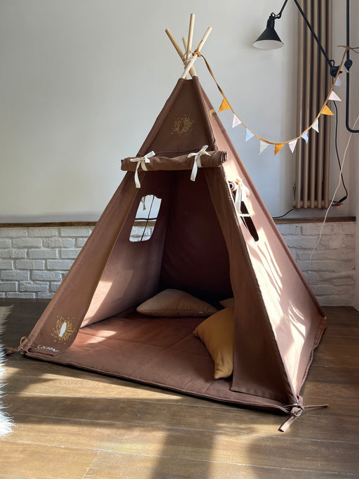 Play House Toys | Indoor Teepee Tent | Kids Room Teepee | Fancy Playhouse | Princess Castle Playhouse Tent - Christmas Gift