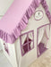 Play Tent with Mat, Customised Kids Playhouse, Easy to Wash, Indoor and Outdoor Play Castle Kids Tent for Girls