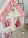 Play Tent with Mat, Customised Kids Playhouse, Easy to Wash, Indoor and Outdoor Play Castle Kids Tent for Girls