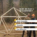 ® Steel Geodesic Dome Connector Kit. Build Your Own Magical Space , Playhouse, Tent, Trellis or Mini Greenhouse.