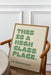 Funny "This Is a High Class Place" Print • Sassy Quote Poster • Sage Green Wall Art • Trendy Aesthetic Decor • Living Room Wall Decor Quote