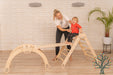 Playhouse for Kids + Swing Set + Montessori Climber, Toddler Jungle Gym, Montessori Furniture Baby Play Gym Toddler Gift Indoor Playground