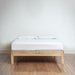 Hartford Platform Bed - Unfinished Poplar - Handcrafted in NC