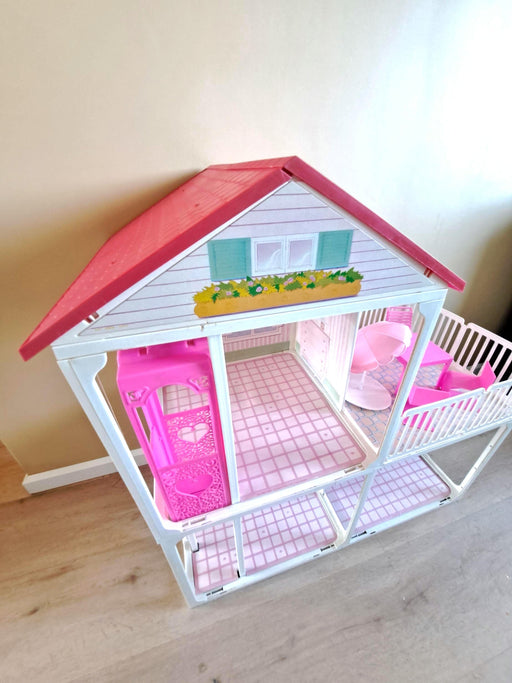 Barbie House 1988 Casa Dreamhouse with Original Box and Manual! Vintage 80S Playhouse. in Very Good Condition! Playhouse Large Pink