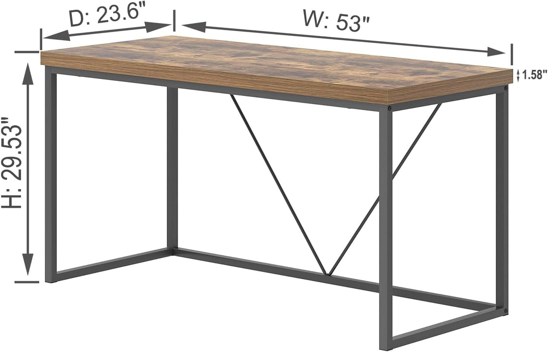 Industrial Computer Desk for Home Office and Study - ShipItFurniture