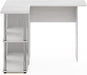 L Shape Desk with Bookshelf for Space Efficiency - ShipItFurniture