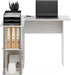L Shape Desk with Bookshelf for Space Efficiency - ShipItFurniture