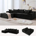 L - Shape Modular Sectional Couch with Deep Seat Comfort - ShipItFurniture