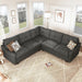 L Shaped Convertible Sectional Sofa for Small Spaces - ShipItFurniture