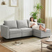 L Shaped Modular Sectional Sofa with Storage Ottoman - ShipItFurniture