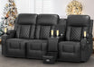 Large 3 Seat Recliner Sofa with USB Ports - ShipItFurniture