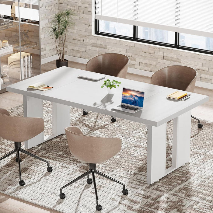 Large Executive Desk for Home Office Spacious Workstation - ShipItFurniture