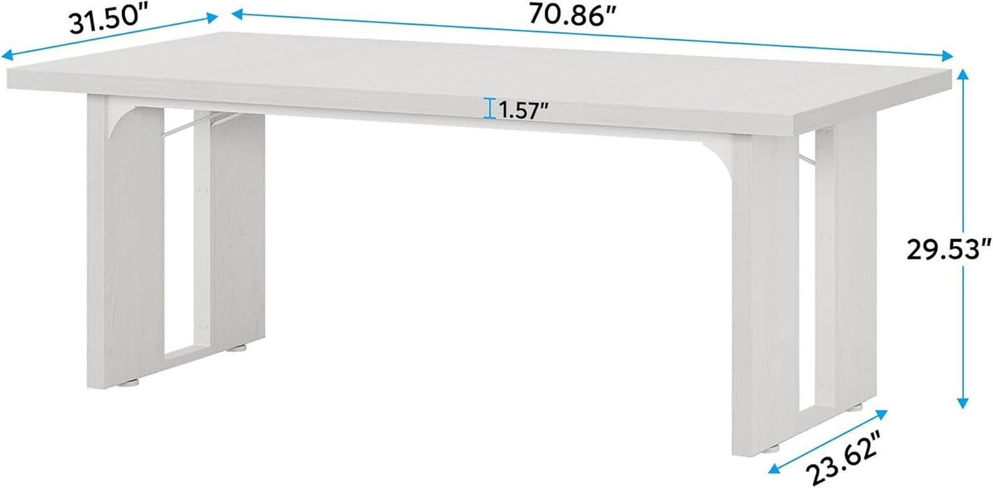 Large Executive Desk for Home Office Spacious Workstation - ShipItFurniture